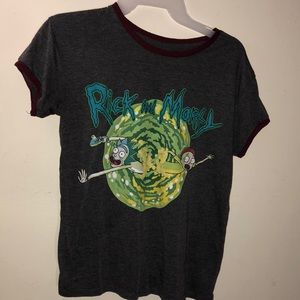 Rick And Morty Ringer tee